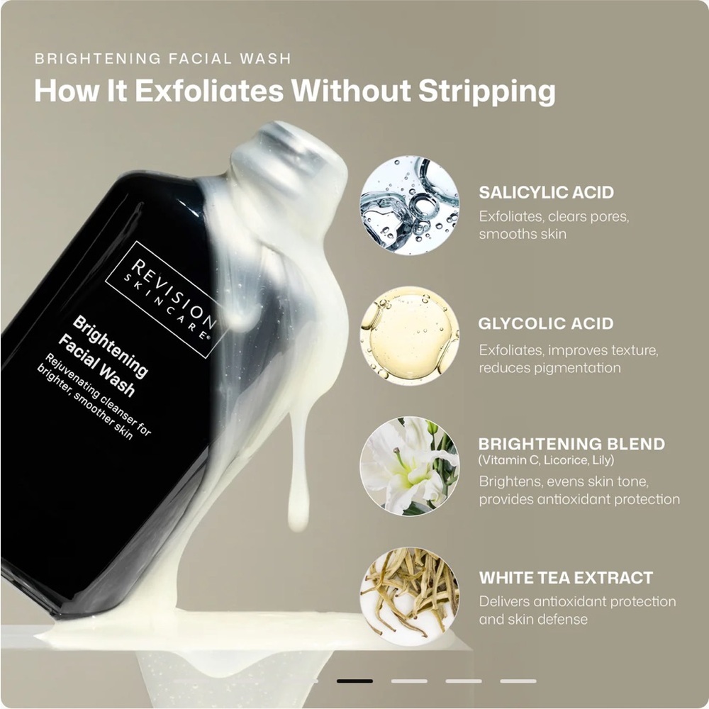 Revision Skincare Brightening Facial Wash - Picture 5 of 5